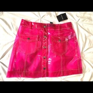 F21 Summer Pink Skirt
